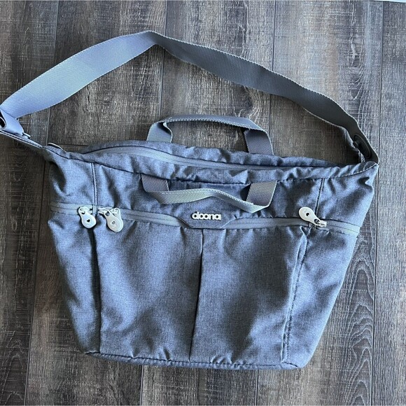 Doona Handbags - Doona Original Accessories Essentials Diaper Bag Nitro Gray - For Stroller